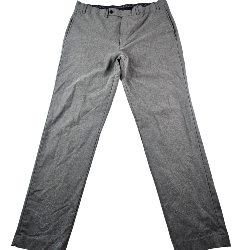 Lauren Ralph Lauren Dress Pants‎ Men 38Wx34L Gray Slim Fit Stretch Slacks